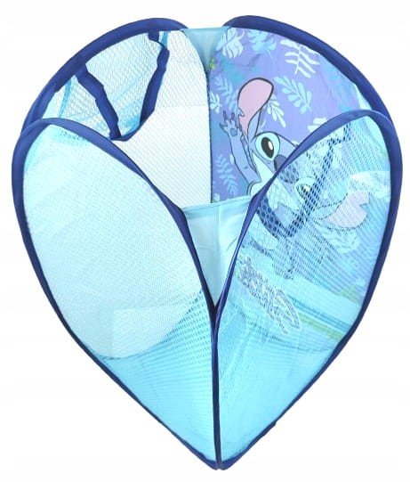 Składany kosz do przechowywania zabawek Disney Stitch - 36 x 36 x 58 cm