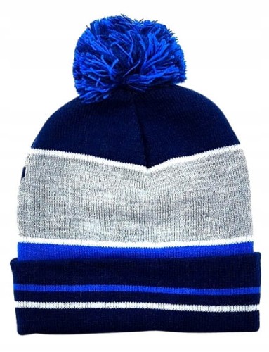 Zimowa niebieska czapka Spider-Man - 54 cm.