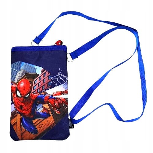 Niebieska saszetka Marvel Spider-Man 19 x 12 cm