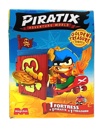 Piratix Golden Treasure Forteca niespodzianka - 1 sztuka