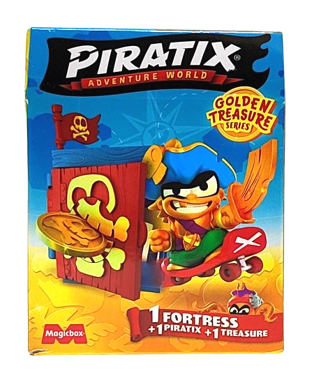 Piratix Golden Treasure Forteca niespodzianka - 1 sztuka