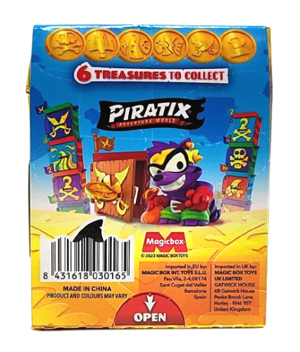 Piratix Golden Treasure Forteca niespodzianka - 1 sztuka