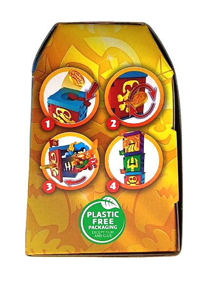 Piratix Golden Treasure Forteca niespodzianka - 1 sztuka