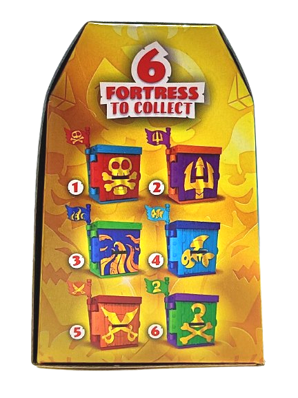 Piratix Golden Treasure Forteca niespodzianka - 1 sztuka