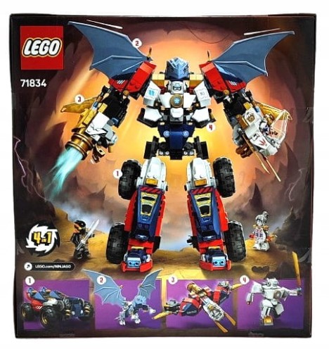 LEGO Ninjago Wielofunkcyjny ultramech Zane’a 71834