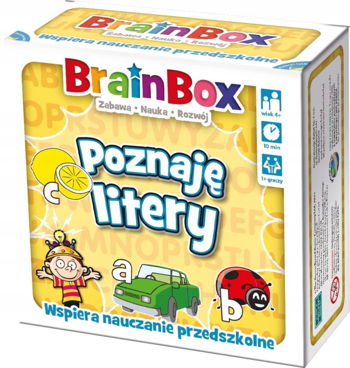 Gra BrainBox - Poznaję litery