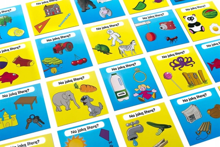 Gra BrainBox - Poznaję litery