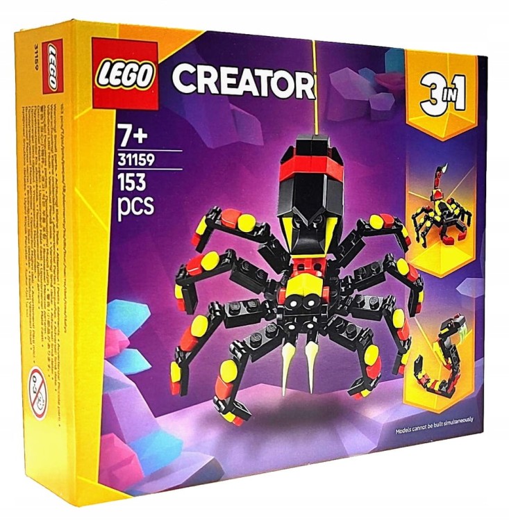 LEGO Creator Dzikie zwierzęta pająk 31159