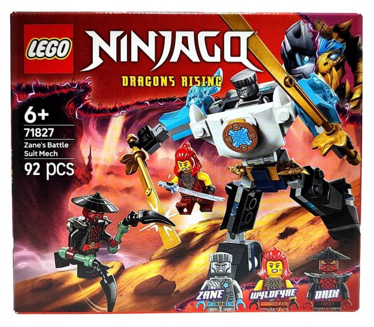 LEGO Ninjago Mech w zbroi bojowej Zanea 71827