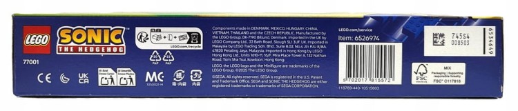 LEGO Sonic i biwakowa bitwa 77001