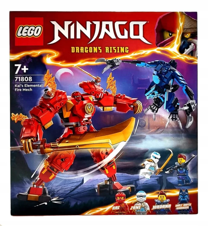 LEGO Ninjago Mech żywiołu ognia Kaia 71808