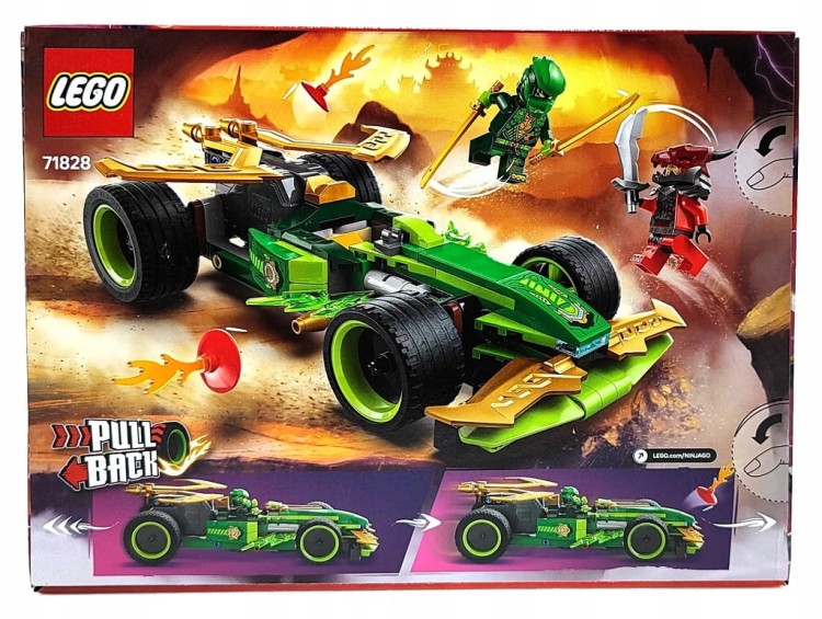 LEGO Ninjago Samochód wyścigowy Lloyda 71828