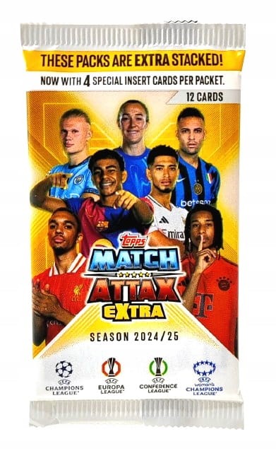 Match Attax Extra 2024/25 saszetka z kartami