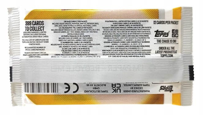 Match Attax Extra 2024/25 saszetka z kartami