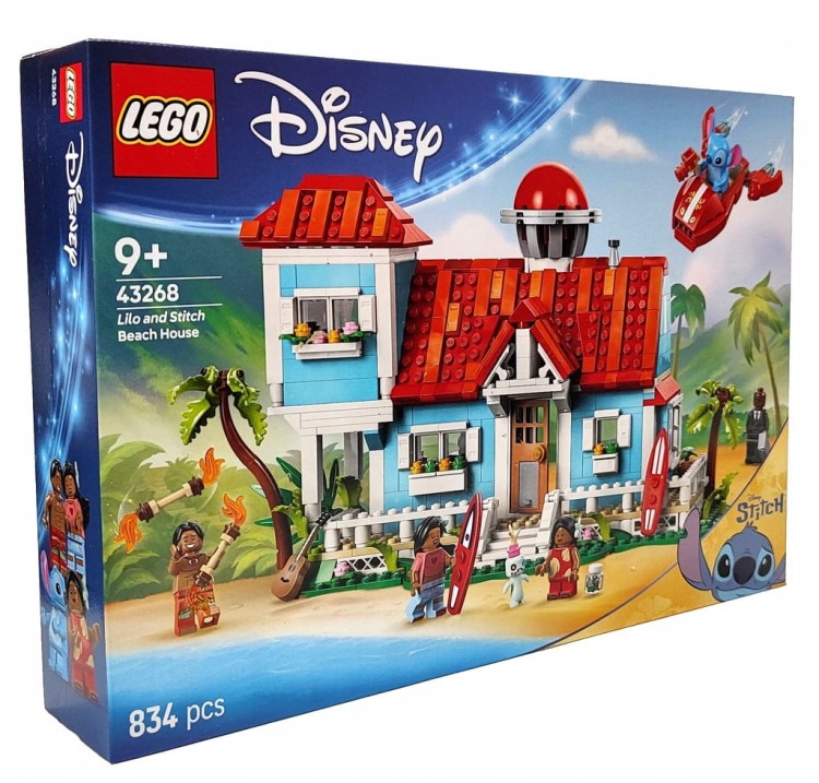 LEGO Disney Classic Domek na plaży Lilo i Stitch 43268