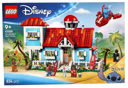 LEGO Disney Classic Domek na plaży Lilo i Stitch 43268