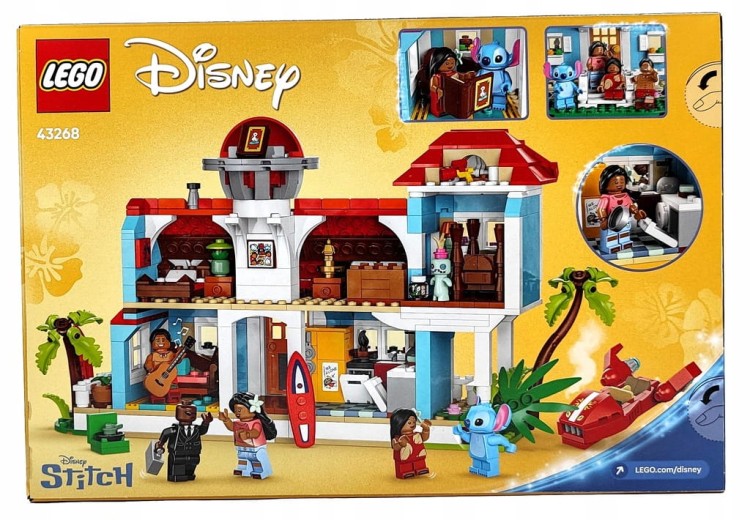 LEGO Disney Classic Domek na plaży Lilo i Stitch 43268