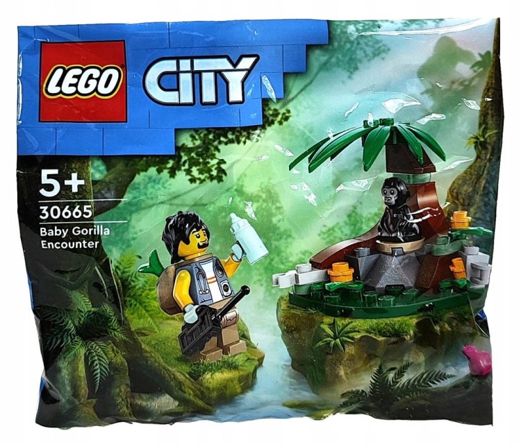 LEGO CITY Spotkanie z małym gorylem 30665