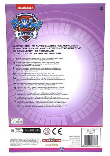 Naklejki holo Psi Patrol - 6 arkuszy.