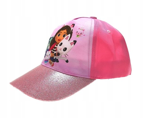 Czapka z daszkiem Koci domek Gabi- 52 cm