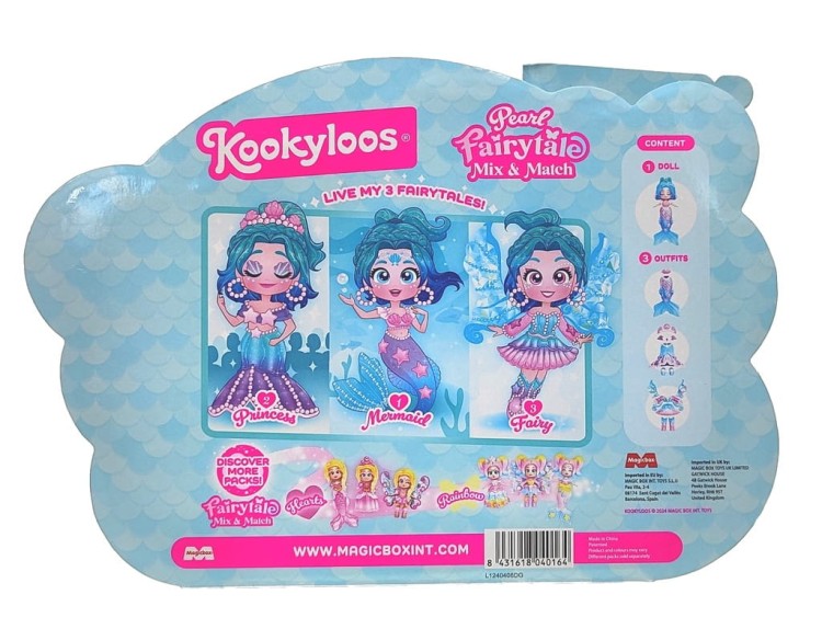 Zestaw Kookyloos Fairytale Mix and Match Pearl
