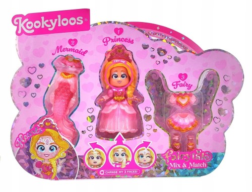 Zestaw Kookyloos Fairytale Mix and Match Hearts