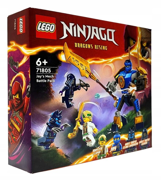 LEGO Ninjago Zestaw bitewny z mechem Jaya 71805