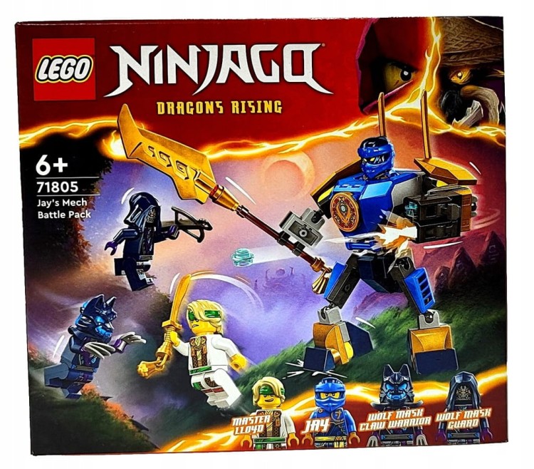 LEGO Ninjago Zestaw bitewny z mechem Jaya 71805