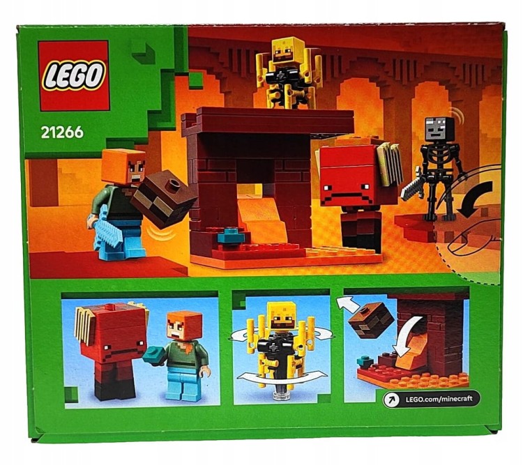 LEGO Minecraft Bitwa na moście Netheru 21266