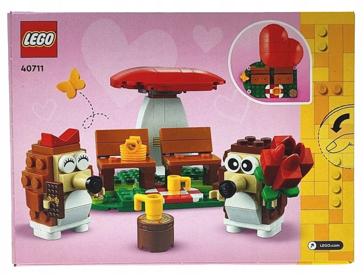 LEGO ICONIC Piknik pary jeżyków 40711