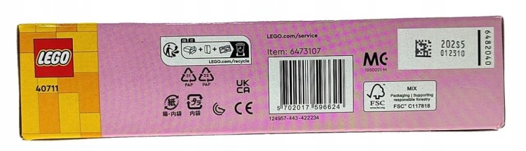 LEGO ICONIC Piknik pary jeżyków 40711