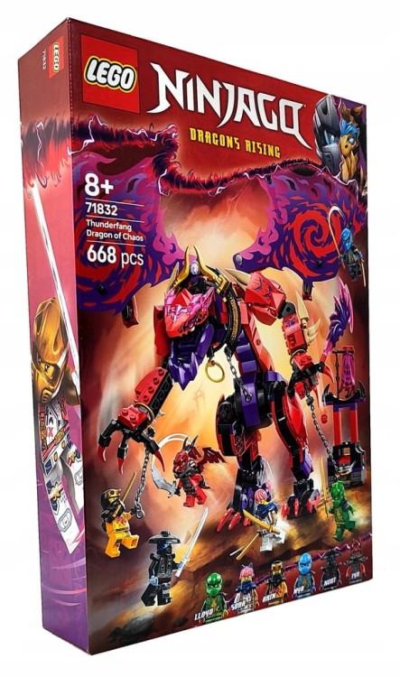 LEGO Ninjago Smok chaosu Kiełogrzmot 71832