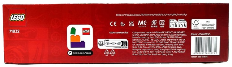 LEGO Ninjago Smok chaosu Kiełogrzmot 71832