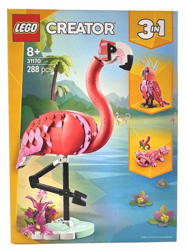 LEGO Creator Dzikie zwierzęta: różowy flaming 31170