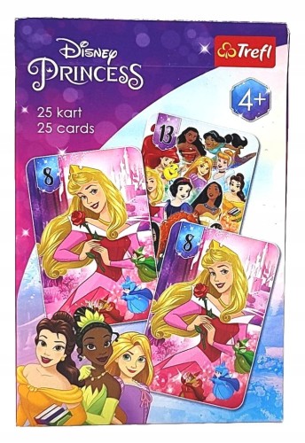 Karty Piotruś - Disney Księżniczki