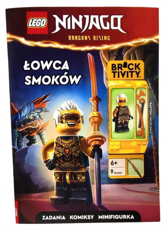 Lego Ninjago Łowca smoków - Rapton i włócznia