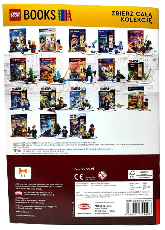 Lego Ninjago Łowca smoków - Rapton i włócznia