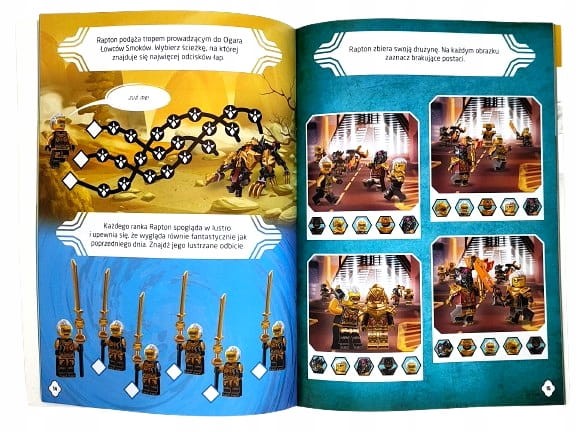 Lego Ninjago Łowca smoków - Rapton i włócznia