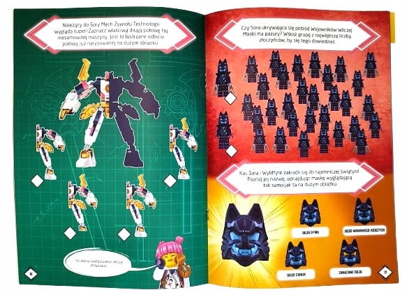 Lego Ninjago Mistrzyni Technologii - Sora i narzędzia