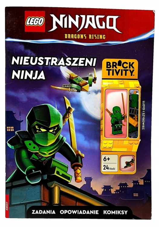 Lego Ninjago Nieustraszeni NINJA - Lloyd i szybowiec