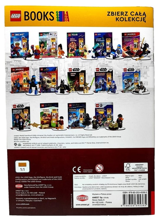 Lego Ninjago Nieustraszeni NINJA - Lloyd i szybowiec