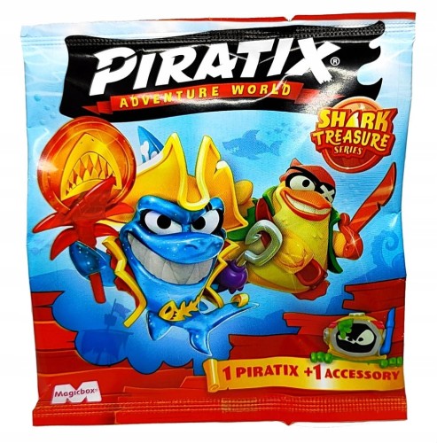 Piratix Shark Treasure One Pack - 1szt.mix