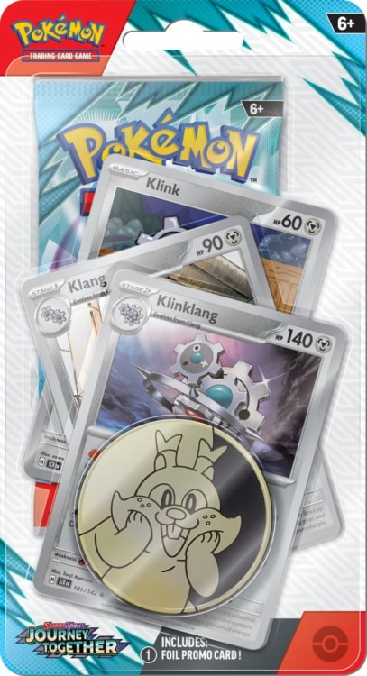 Pokémon TCG: Scarlet &amp; Violet - Journey Together - Premium Checklane Klinklang