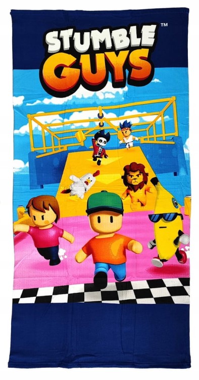 Ręcznik kąpielowy Stumble Guys 70 x 140 cm