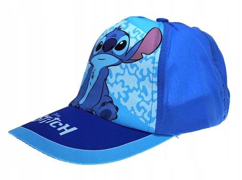 Niebieska czapka z daszkiem Disney Stitch - 54 cm
