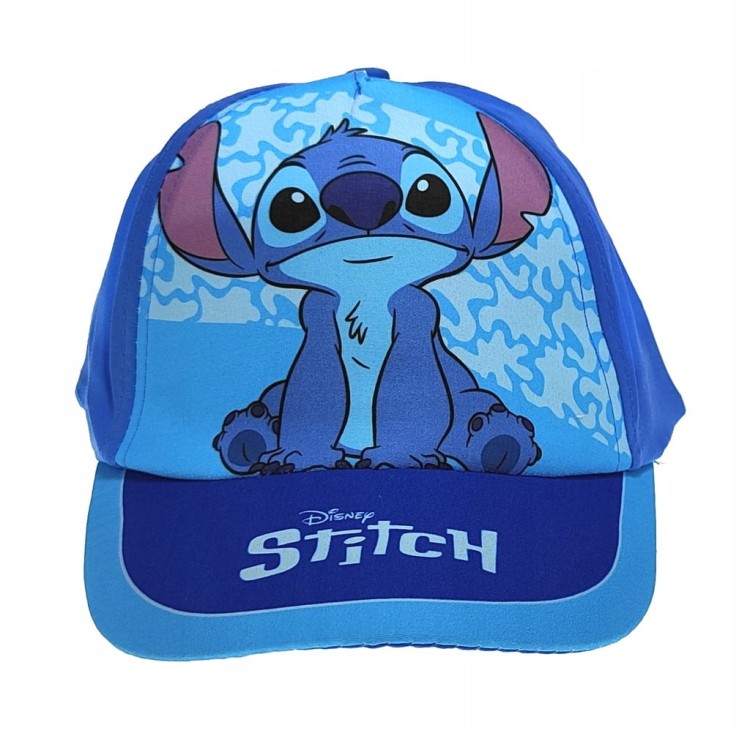 Niebieska czapka z daszkiem Disney Stitch - 54 cm