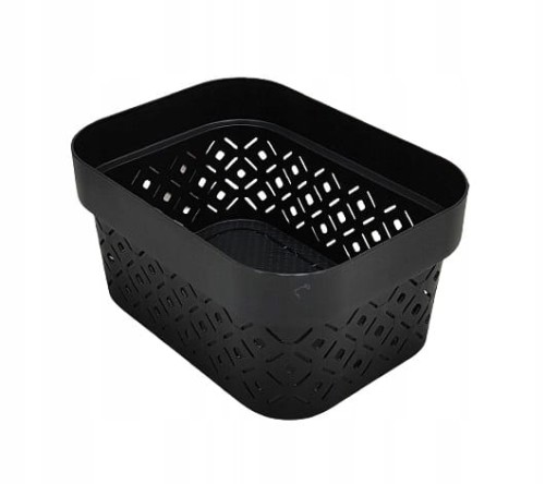 Organizer, pojemnik ażurowy Curver 1,4L. Terrazzo - czarny