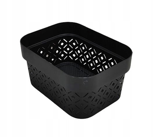 Organizer, pojemnik ażurowy Curver 1,4L. Terrazzo - czarny