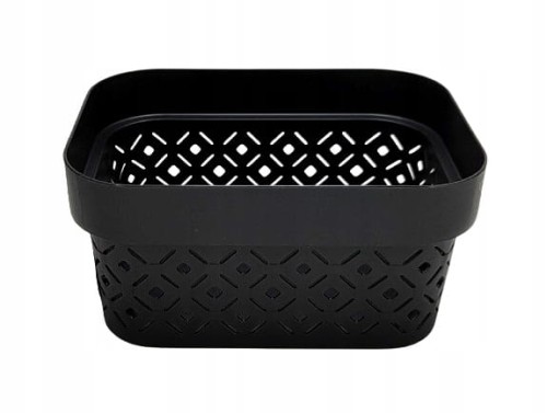 Organizer, pojemnik ażurowy Curver 1,4L. Terrazzo - czarny