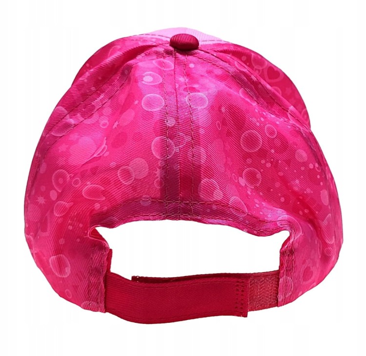 Różowa czapka z daszkiem Koci domek Gabi - 53 cm